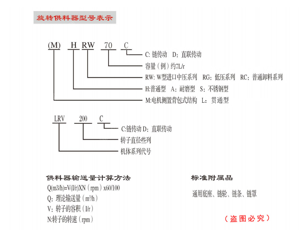 旋转供料器型号